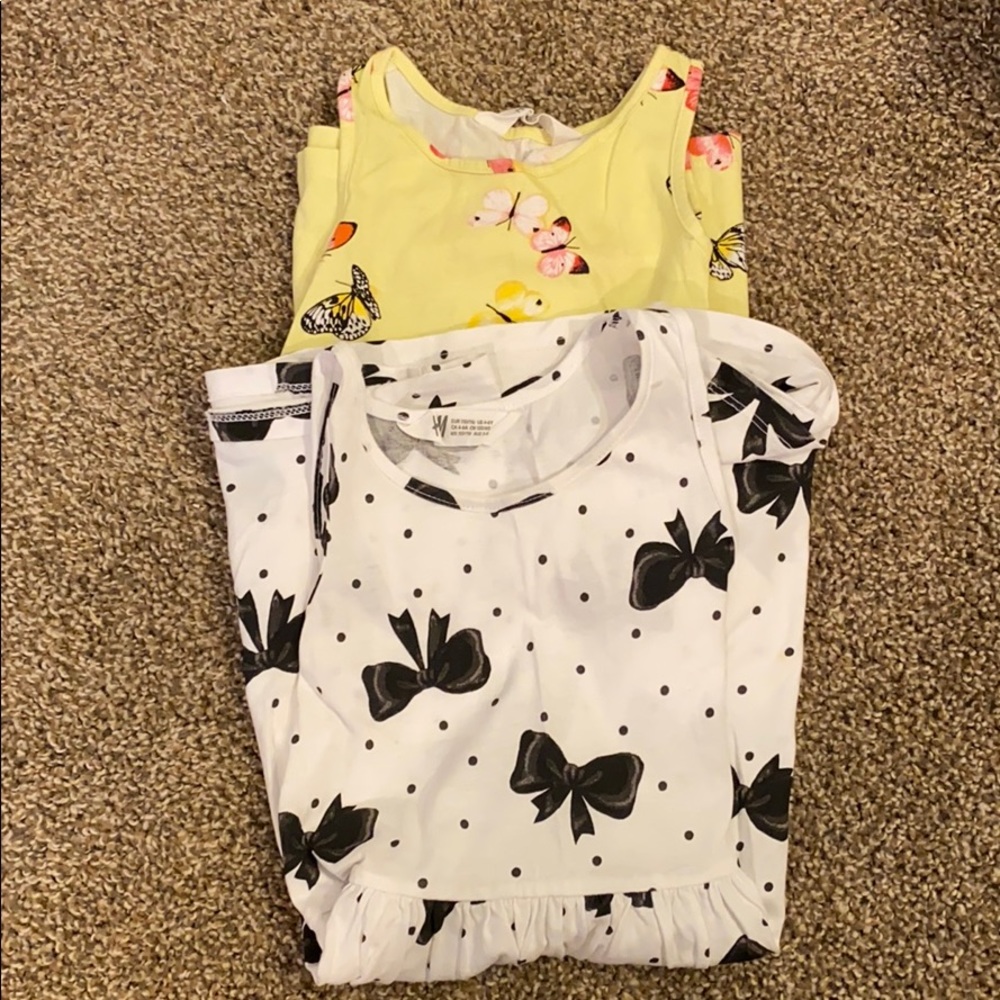 H & M dresses size 2-4 & 4-6